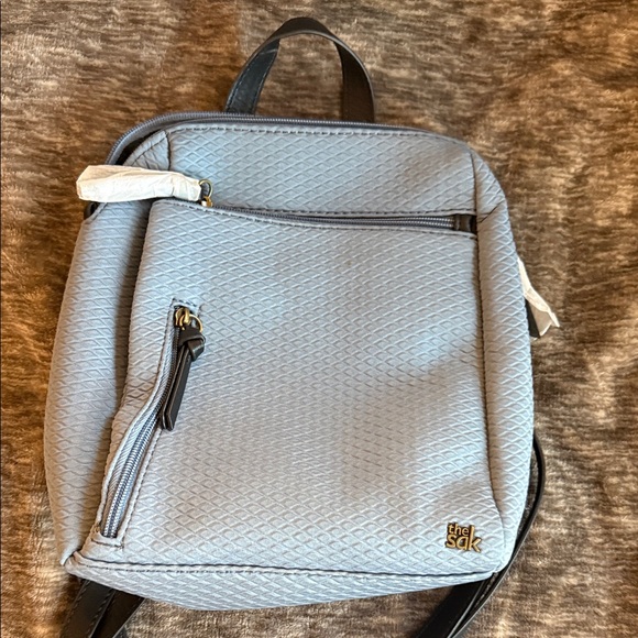 The Sak Olvera blue backpack purse NWT - Picture 4 of 11